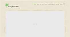 Desktop Screenshot of growingairfoundation.org
